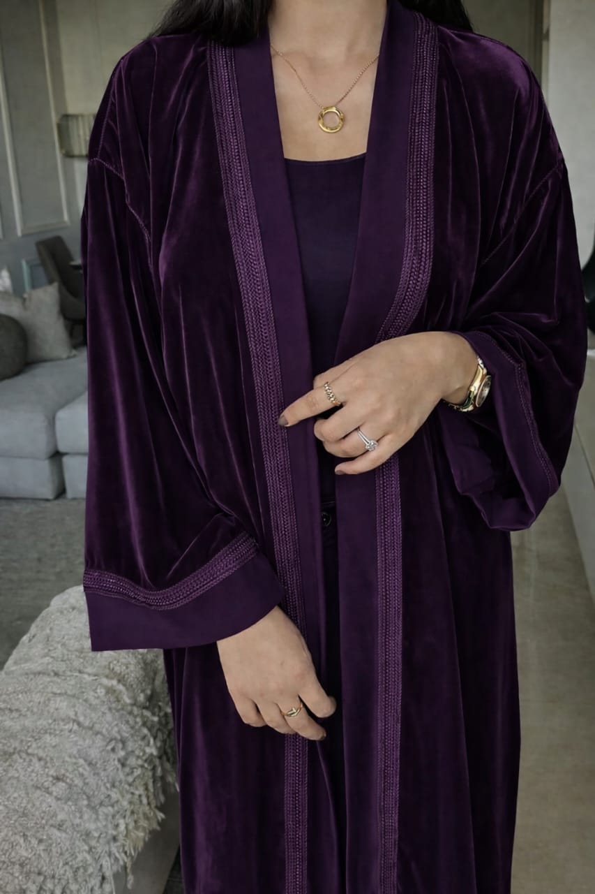 Kimono Velour avec Sfifa