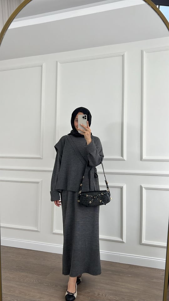 Robe en maille douce