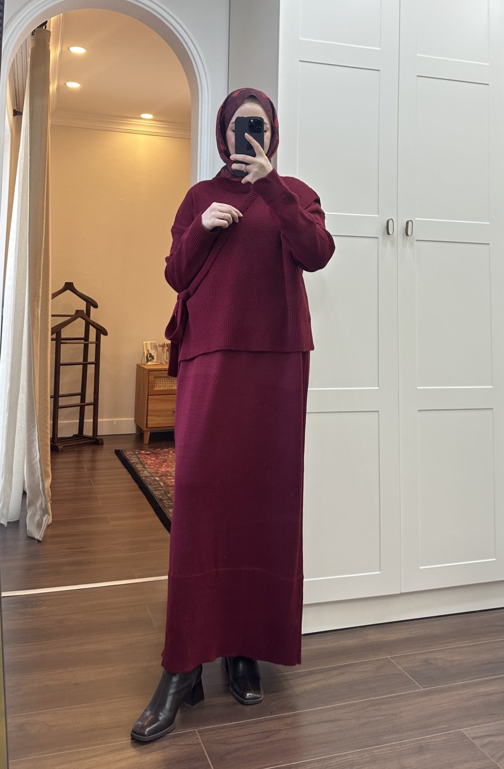 Robe en maille douce