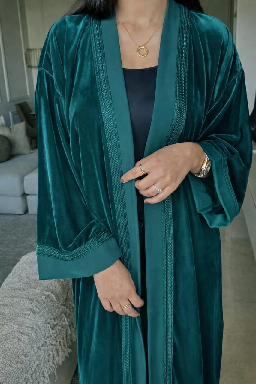 Kimono Velour avec Sfifa